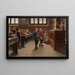 Konzert im Klassenzimmer - Charles-Bertrand d'Entraygues — gerahmtes Bild an der Wand