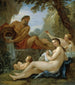 Eine Fluss und eine Nymphe der Fontaine - Charles-Joseph Natoire — Ansicht des Kunstwerks