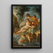 La Source - Charles-Joseph Natoire — gerahmtes Bild an der Wand