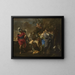 Énée et Didon - Charles Alphonse Du Fresnoy — gerahmtes Bild an der Wand