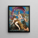 Der Triumph der Galatea - Charles Alphonse Du Fresnoy — gerahmtes Bild an der Wand