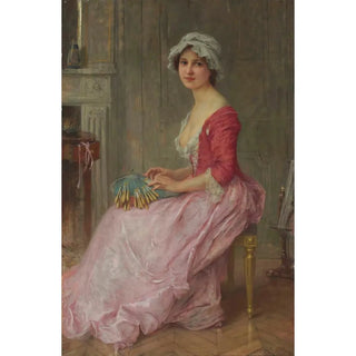 Charles Amable Lenoir - The Lace Maker.webp