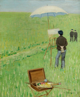 Charles Angrand - Le peintre en plein air.webp