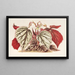 Begonia eximia - Charles Antoine Lemaire — gerahmtes Bild an der Wand