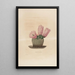 Iconographie descriptive des cactées Pl08 - Charles Antoine Lemaire — gerahmtes Bild an der Wand