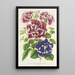 Petunia inimitabilis hybride flore plein - Charles Antoine Lemaire — gerahmtes Bild an der Wand