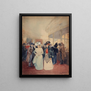 Charles Billon - Le promenoir du Moulin Rouge.webp