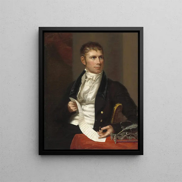 Henry Clay - Charles Bird King — gerahmtes Bild an der Wand