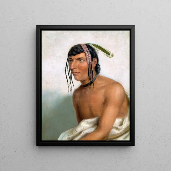 Jackopa der Sechs - Charles Bird King — gerahmtes Bild an der Wand