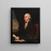 Joshua Johnson - Charles Bird King — gerahmtes Bild an der Wand