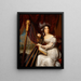 Mme John Quincy Adams - Charles Bird King — gerahmtes Bild an der Wand