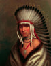 Petalesharro, großzügiger Häuptling Pawnee - Charles Bird King — Ansicht des Kunstwerks