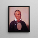 Sagoyewatha, bekannt unter dem Namen Red Jacket - Charles Bird King — gerahmtes Bild an der Wand