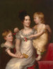 Sarah Weston Seaton mit ihren Kindern Augustine und Julia - Charles Bird King — Ansicht des Kunstwerks