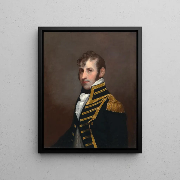 Stephen Decatur - Charles Bird King — gerahmtes Bild an der Wand