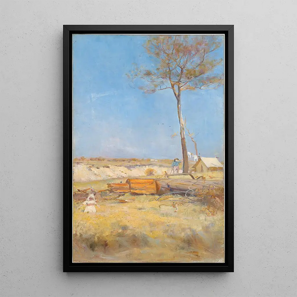 Reproduktion des Gemäldes Unter einer südlichen Sonne - Charles Conder