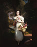 Kleine Mädchen mit Blumen Amelia Palmer - Charles Cromwell Ingham — Ansicht des Kunstwerks