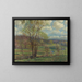 Frühling in Neuengland - Charles Curtis Allen — gerahmtes Bild an der Wand