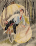 In Vaudeville le cycliste - Charles Demuth — Ansicht des Kunstwerks