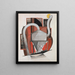 Maschinerie - Charles Demuth — gerahmtes Bild an der Wand