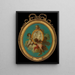 Putti avec un médaillon - Charles Dominique Joseph Eisen — gerahmtes Bild an der Wand