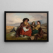 Ein gemeinsames Essen - Charles Dukes — gerahmtes Bild an der Wand