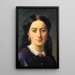 Johanna Kempe 1818-1909 - Charles Édouard Boutibonne — gerahmtes Bild an der Wand