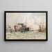 La dame, c'est un paquebot - Charles Edward Dixon — gerahmtes Bild an der Wand