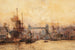 Tower Bridge, der Londoner Becken - Charles Edward Dixon — Ansicht des Kunstwerks