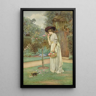 Charles Edward Wilson - Roses in Bloom.webp