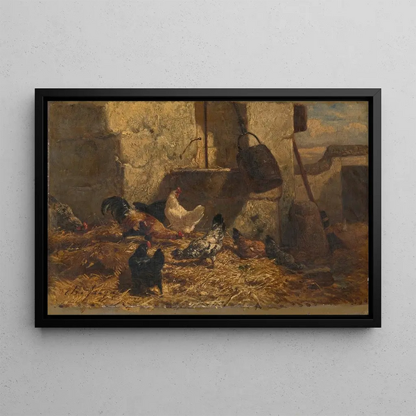 Charles Emile Jacque - Chickens.webp
