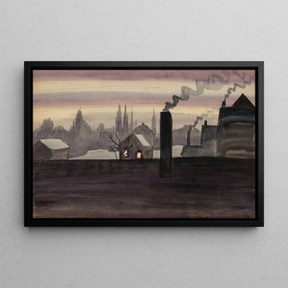 Charles Ephraim Burchfield - November Light.webp