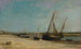 Bateaux sur la côte à Étaples - Charles François Daubigny — Ansicht des Kunstwerks