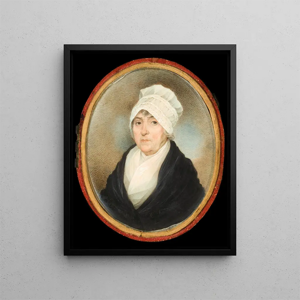 Mme Samuel Prioleau Catherine Cordes - Charles Fraser — gerahmtes Bild an der Wand
