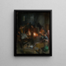 Souffleurs de verre de Murano - Charles Frederick Ulrich — gerahmtes Bild an der Wand