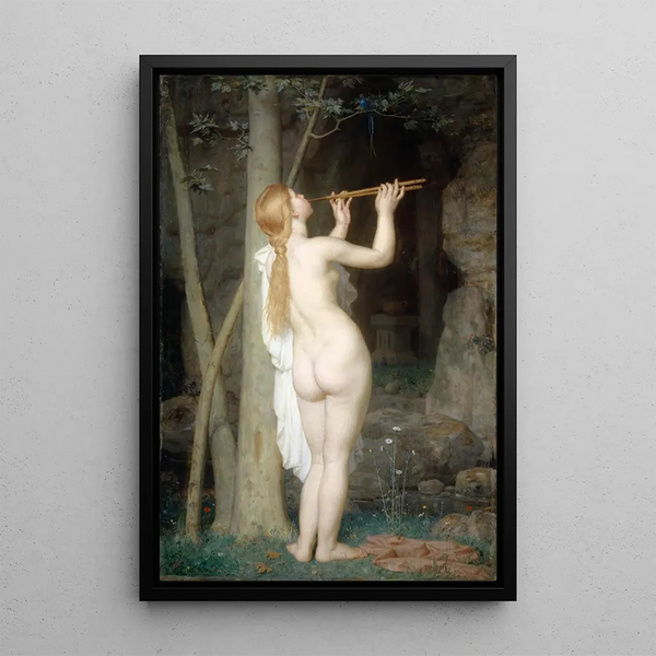 Die Hexe - Charles Gleyre — gerahmtes Bild an der Wand