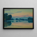 Flussufer - Charles Guilloux — gerahmtes Bild an der Wand