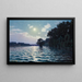 Sonnenaufgang über der Seine - Charles Guilloux — gerahmtes Bild an der Wand