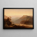 Sonnenuntergang über dem Hudson - Charles H. Chapin — gerahmtes Bild an der Wand