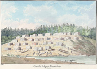 Charles Hamilton Smith - Cheslakees Village in Johnstones Straits.webp