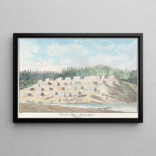 Charles Hamilton Smith - Cheslakees Village in Johnstones Straits.webp
