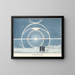 Halo mit drei Parhelien, Winterhafen, Insel Melville - Charles Hamilton Smith — gerahmtes Bild an der Wand