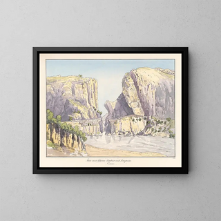 Charles Hamilton Smith - Irun River between Lumbier and Sanguesa Navarre.webp