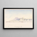 Ponta Delgada seit dem Ankerplatz der Azoren - Charles Hamilton Smith — gerahmtes Bild an der Wand