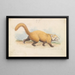 Panda rot - Charles Hamilton Smith — gerahmtes Bild an der Wand
