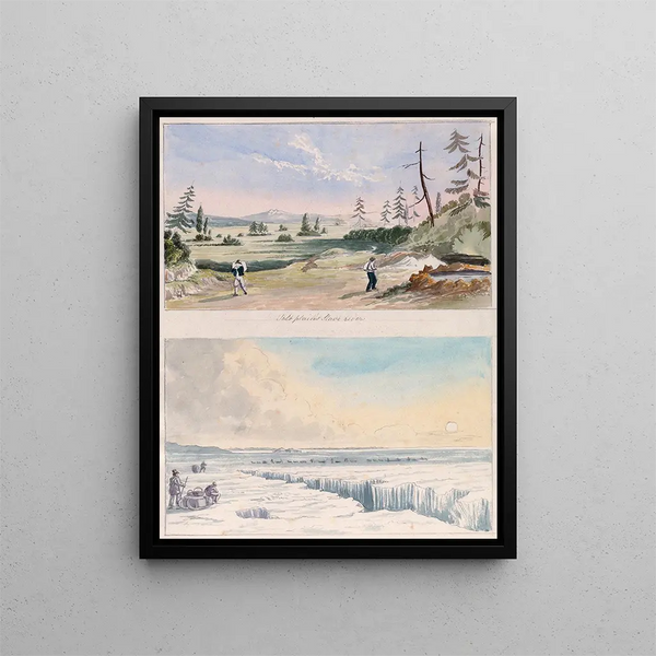 Charles Hamilton Smith - Salt Plaines Slave River and Crossing Lake Aylmer.webp
