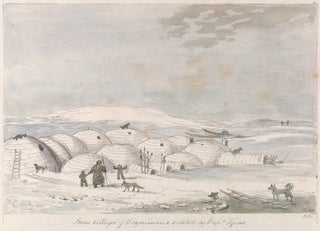 Charles Hamilton Smith - Snow Village of Inuit visited by Captain Lyons.webp