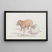 Der Capybara - Charles Hamilton Smith — gerahmtes Bild an der Wand