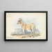 Le Quagga Isabella - Charles Hamilton Smith — gerahmtes Bild an der Wand