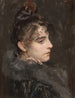 Portrait einer Dame - Charles Hermans — Ansicht des Kunstwerks